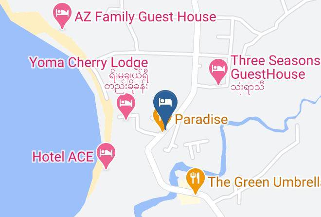 Thandwe - Thazin Palace Hotel Maps