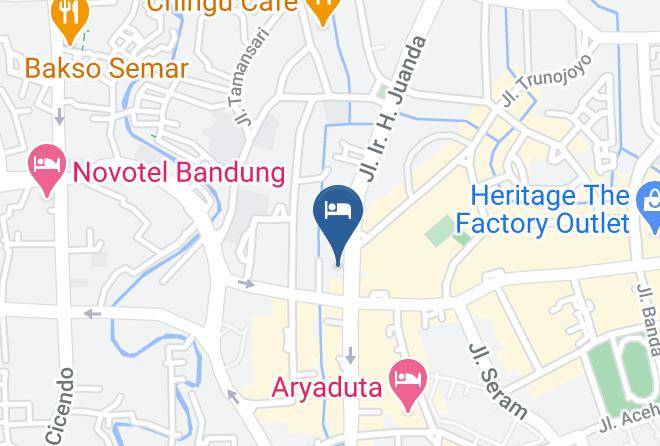 Bandung - The 1o1 Bandung Dago Maps