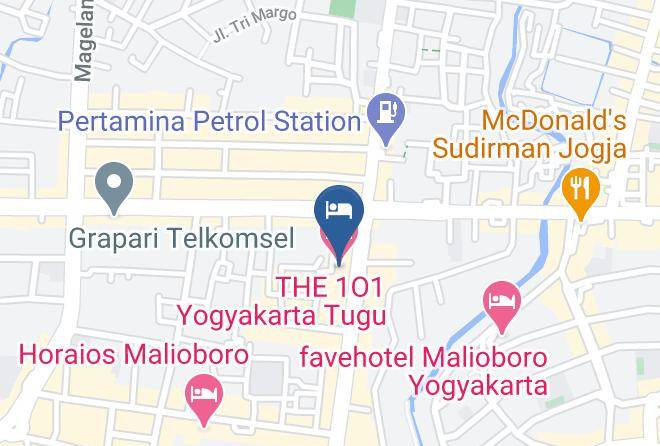 Kota Yogyakarta - The 1o1 Yogyakarta Tugu Maps