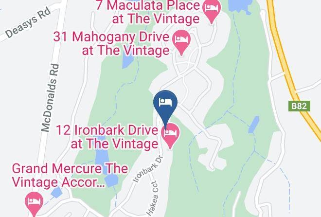 Cessnock - The 17th Tees At The Vintage Maps