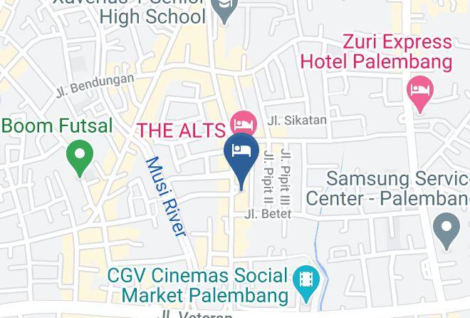 Palembang - The 1o1 Palembang Rajawali Maps