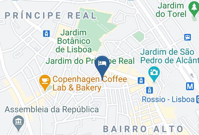 The 3 Sisters Lisbon Map