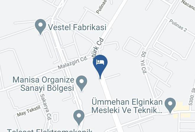 Yunusemre - The 45 Business Hotel & Spa Maps