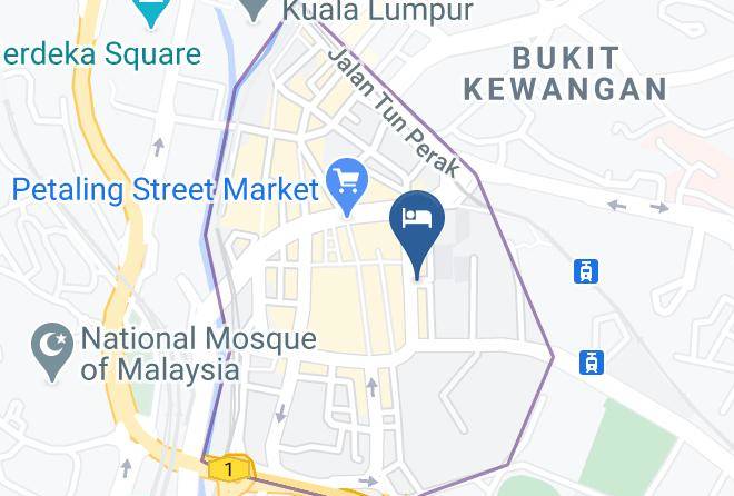 Kuala Lumpur - The 5 Elements Hotel Maps