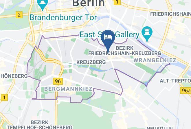Stadt Berlin - The 5 Lofts Maps