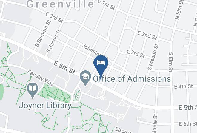 Pitt - The 5th Street Inn Maps