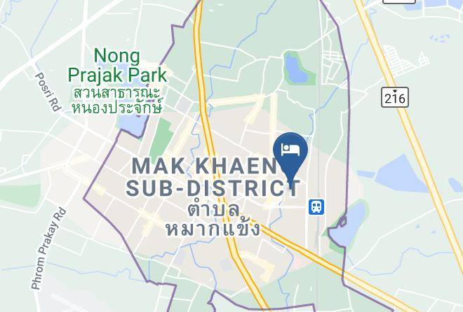 Mueang Udon Thani District - The 8 Hotel Udonthani Maps