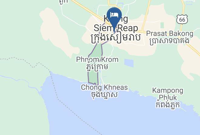 The '84 Hotel Siem Reap Karte - Siem Reap - Siem Reab Town