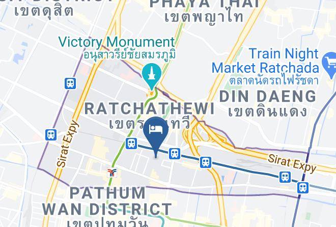 Ratchathewi - The 93 Hotel Maps
