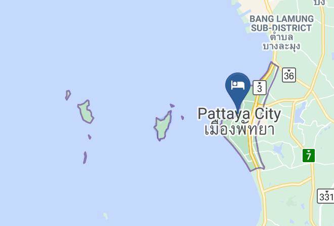 Amphoe Bang Lamung - The A A Pattaya Residence Maps