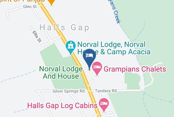 Northern Grampians - The A Frame Maps