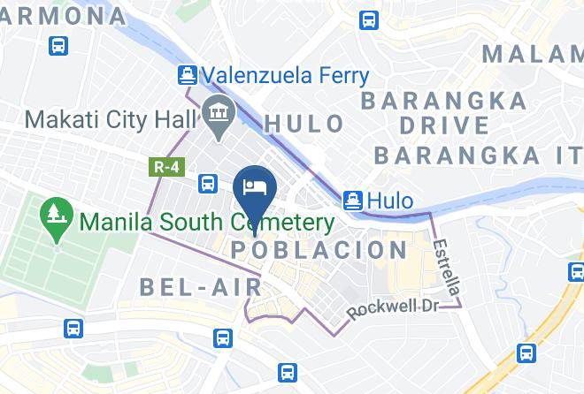 Metro Manila - The A Venue Hotel Maps