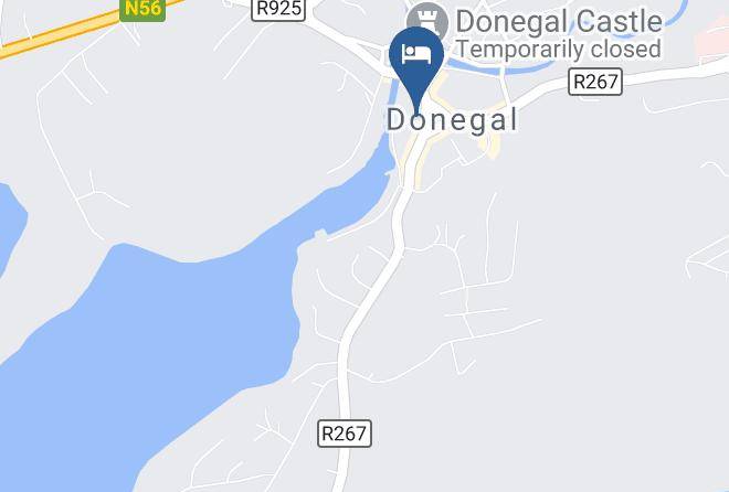 The Abbey Hotel Donegal Map
