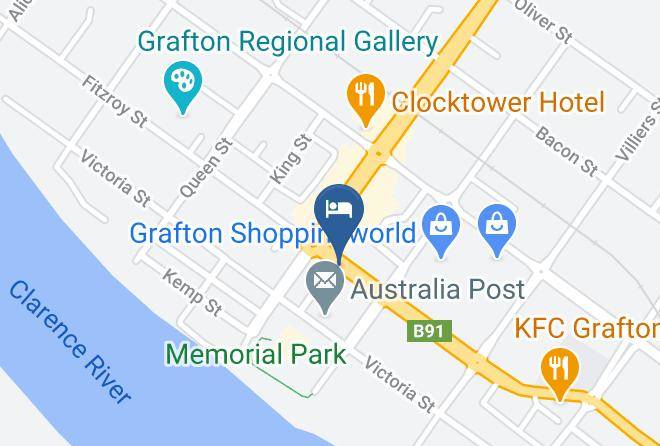 Grafton Hotel Map