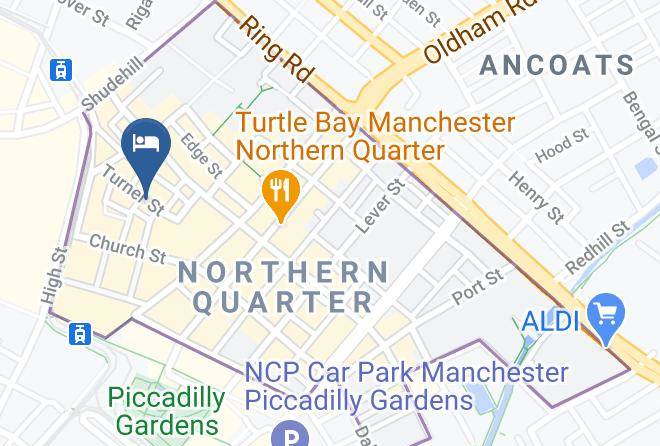 Greater Manchester - The Abel Heywood & Jessie Heywood's Remarkable Gin & Food Emporium Maps