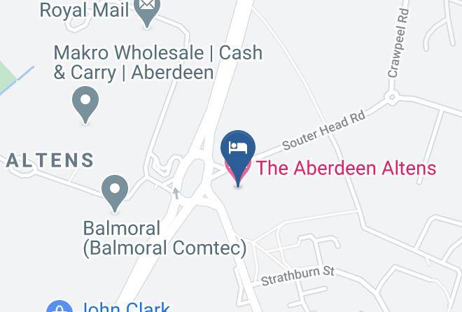 Aberdeen City - The Aberdeen Altens Hotel Maps
