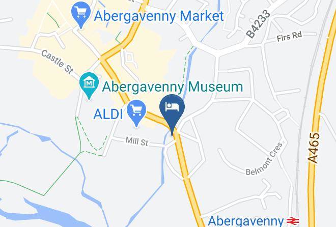 Monmouthshire - The Abergavenny Hotel Maps