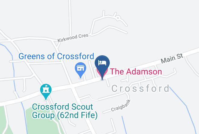 Fife - The Adamson Hotel Maps
