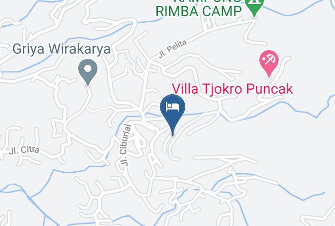 Bogor Regency - The Adang Zecky Resort Maps