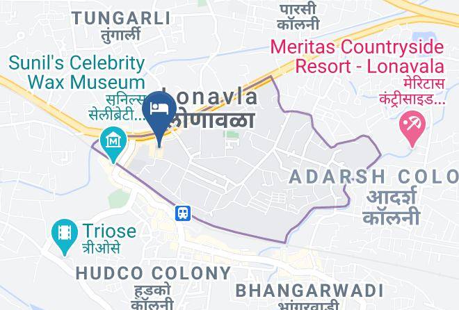 Lonavala - The Adarsh Hotel Maps