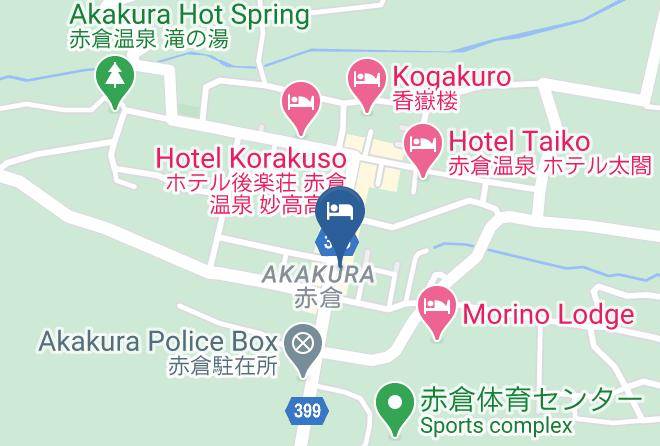 Myoko City - The Address Akakura Maps