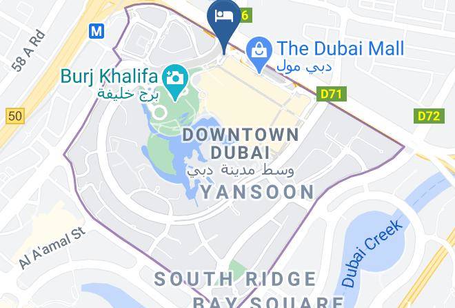 Dubai - Address Dubai Mall Maps