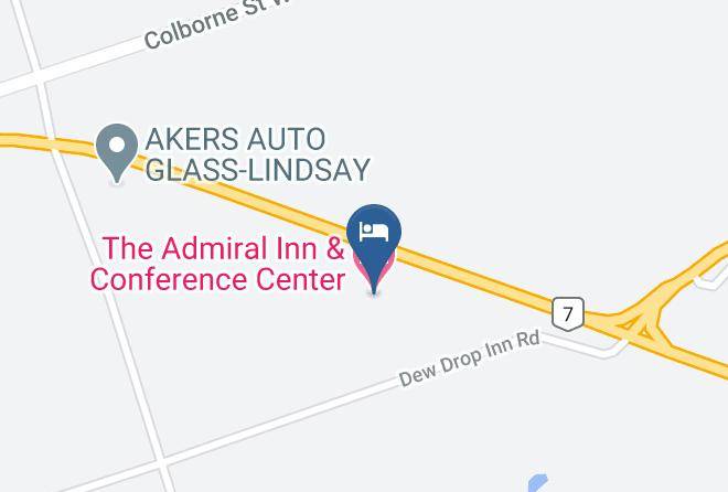 Kawartha Lakes - The Admiral Inn & Conference Center Maps