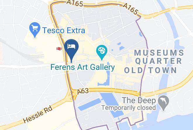 Kingston Upon Hull - The Admiral Of The Humber JD Wetherspoon Maps