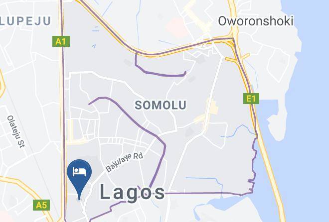 Lagos Mainland - The Ahi Residence Maps