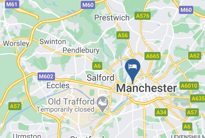 Greater Manchester - The Ainscow Hotel Maps