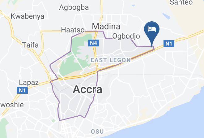 Accra - The Aknac Hotel Maps