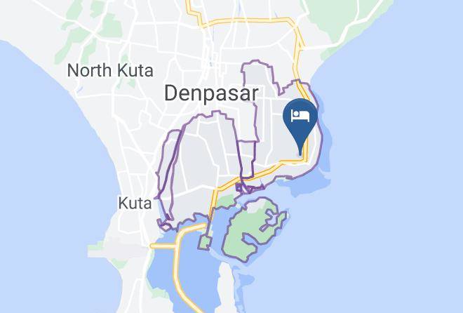 Denpasar - The Alantara Sanur By Pramana Maps