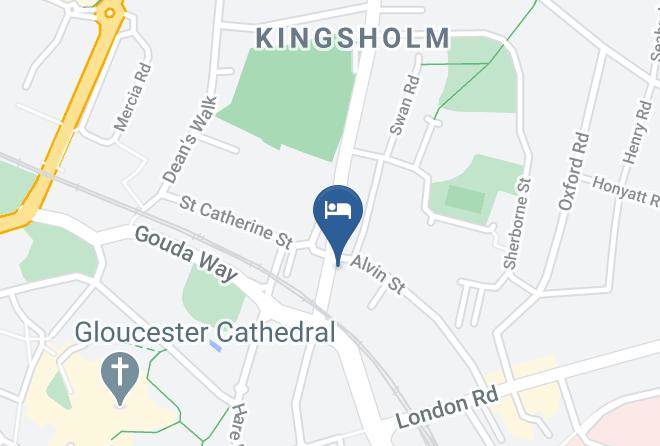 Glos - The Albert Hotel Maps