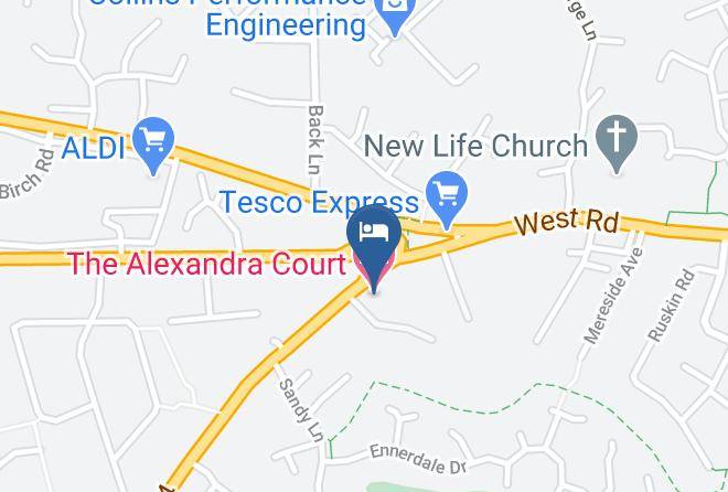 Cheshire East - The Alexandra Court Hotel Maps