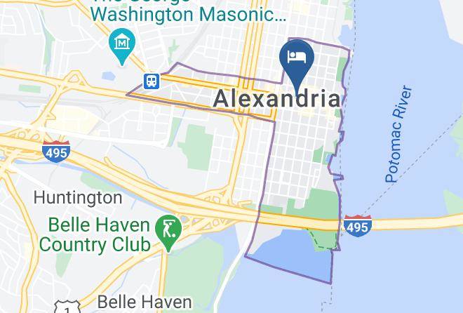 Alexandria City - The Alexandrian Old Town Alexandria Autograph Collection Maps