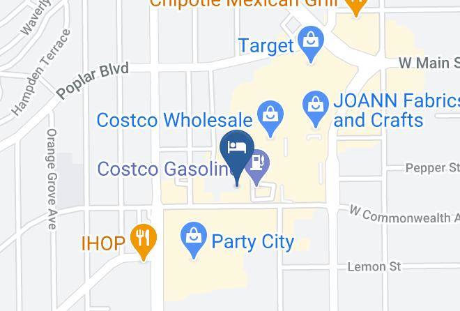 Los Angeles - The Alhambra Hotel Maps