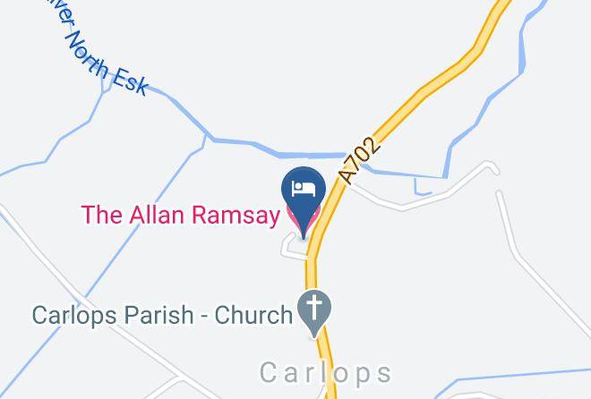 Scottish Borders - The Allan Ramsay Hotel Maps