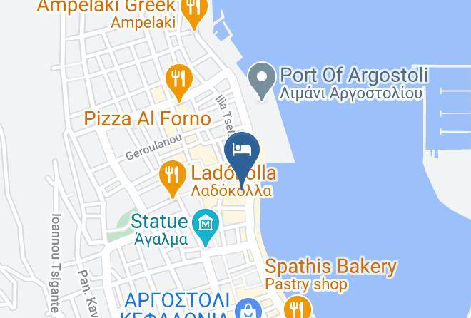 Kefallinia - The Alley Hotel Kefalonia Maps