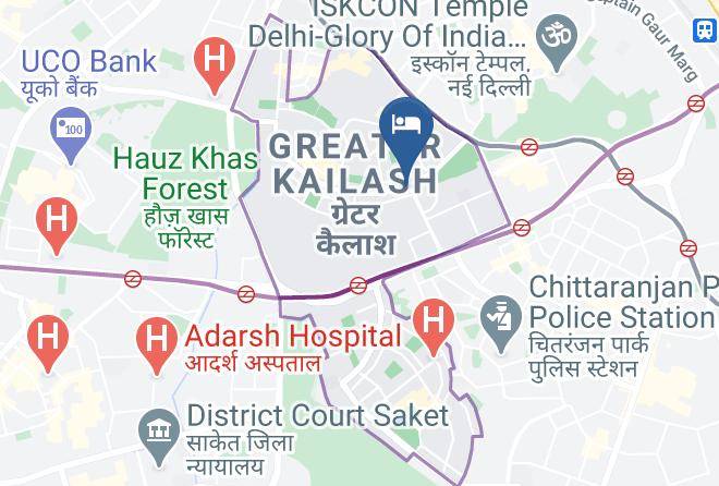 The Allure Hotel Map