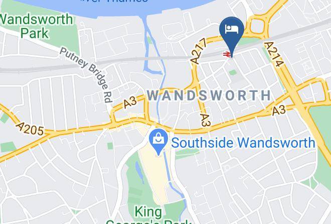 London - The Alma Hotel Wandsworth Maps