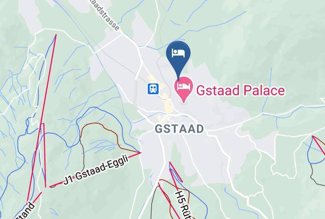 The Alpina Gstaad Map