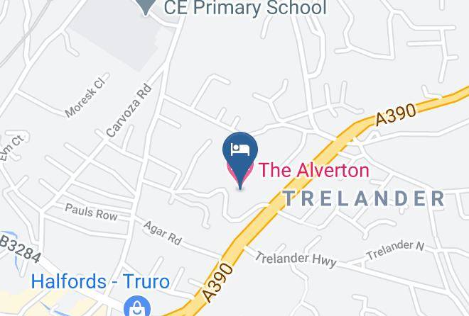 Cornwall - The Alverton Hotel Maps