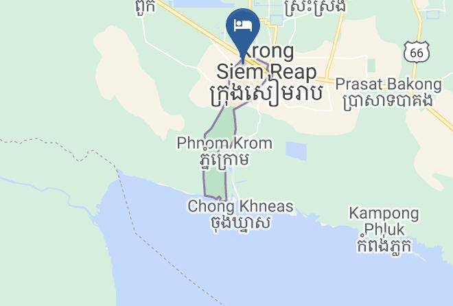 The Amazing Resort Karte - Siem Reap - Siem Reab Town