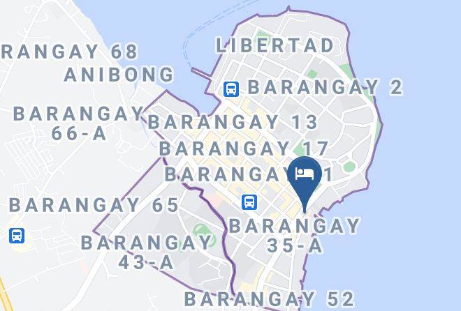 The Ambassador Hotel Map