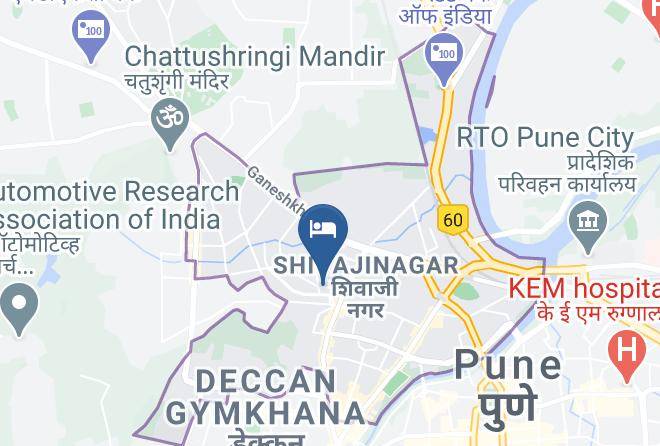 Pune - The Ambassador Hotel Maps