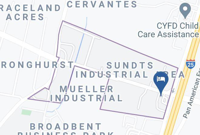 Ambassador Inn Albuquerque Map