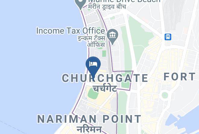 Mumbai - The Ambassador Hotel Mumbai Marine Drive Maps