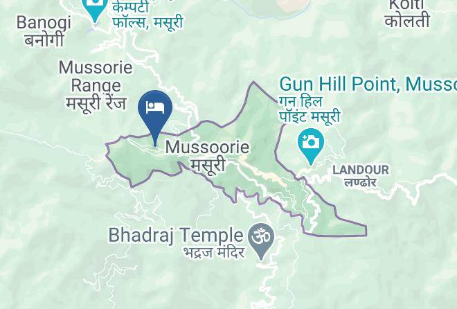 Mussoorie - The Amber Vermont Estate Maps