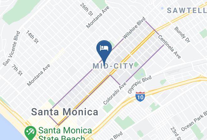 Los Angeles - The Ambrose Hotel Santa Monica Maps