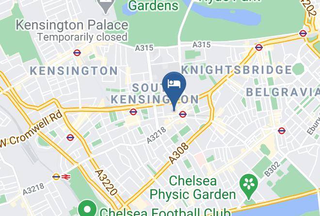 London - The Ampersand Hotel Maps